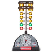 Load image into Gallery viewer, Drag Racing "Christmas Tree" Lighted Thermometer Alarm Clock