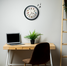 Load image into Gallery viewer, The Original Singing Bird Clock 25th Anniversary Edition, 13 Inch, Green