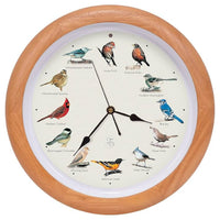 The Original Singing Bird Clock, 25th Anniversary Edition, 13 Inch, Premium Oak