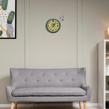 Load image into Gallery viewer, Limited Edition 20th Anniversary Singing Bird Clock, 8 Inch, Green