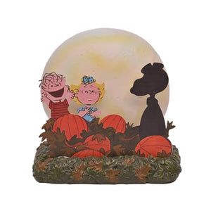 Peanuts "It's The Great Pumpkin" LED Illuminated Tabletop Lamp Figurine, 6 Inch