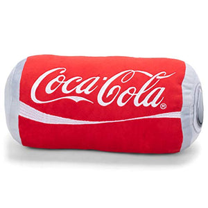 Coca-Cola Classic Red Soda Can 13 Inch Plush Polyester Throw Pillow