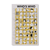 Peanuts Who's Who Characters LED Wrapped Canvas Wall Art, 16 x 12 Inch