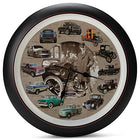 History of Ford Trucks Model T - F150 Sound Clock, 13 Inch