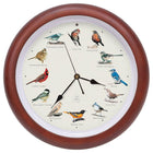 The Original Singing Bird Clock 25th Anniversary Edition, 13 Inch, Premium Cherry