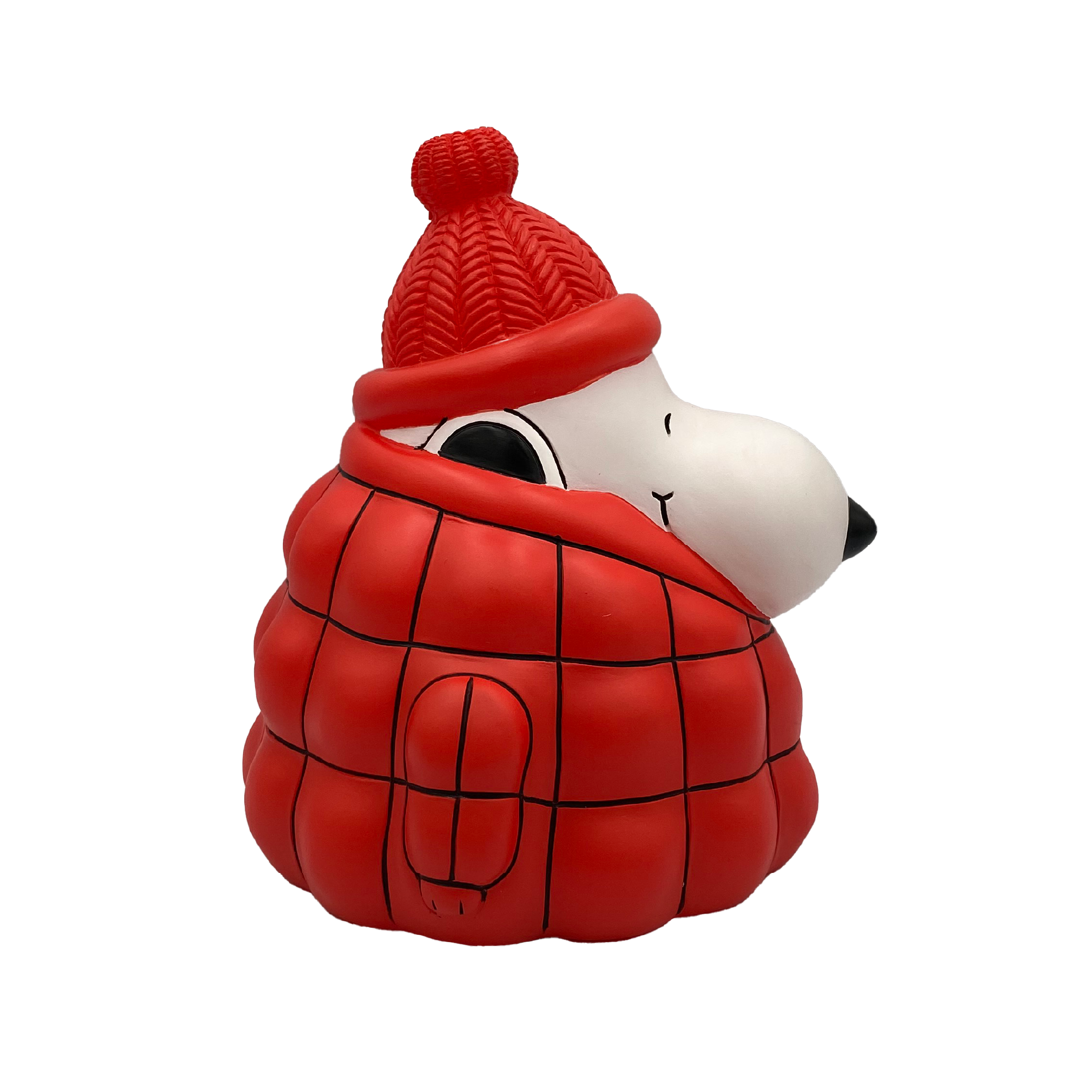 Peanuts Snoopy Puffer Jacket LED Illuminated Tabletop Light, 6 Inch
