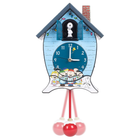 Peanuts Gang Holiday Cuckoo Clock, Icy Blue, 17 Inch