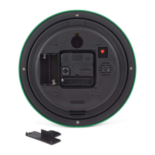 Load image into Gallery viewer, Peanuts Snoopy Dog House Holiday Carols Sound Clock, 8 Inch
