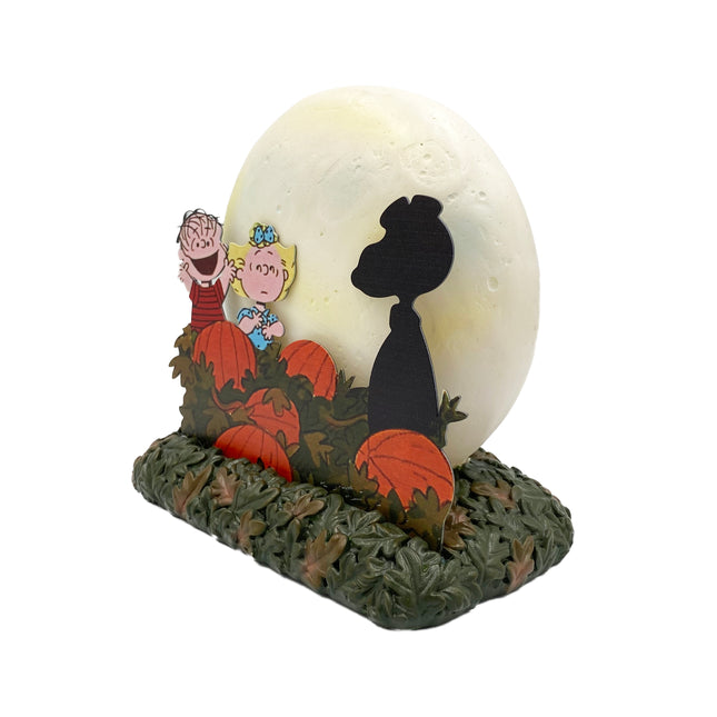 Peanuts "It's The Great Pumpkin" LED Illuminated Tabletop Lamp Figurine, 6 Inch