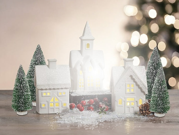 <h1>Holiday Village Sets</h1>
