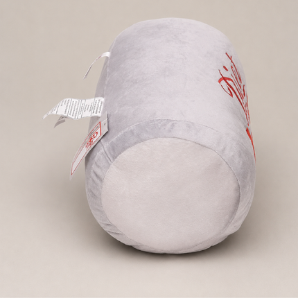 Coca Cola Diet Coke Can Classic Gray Embroidered Plush Throw Pillow, 13 in