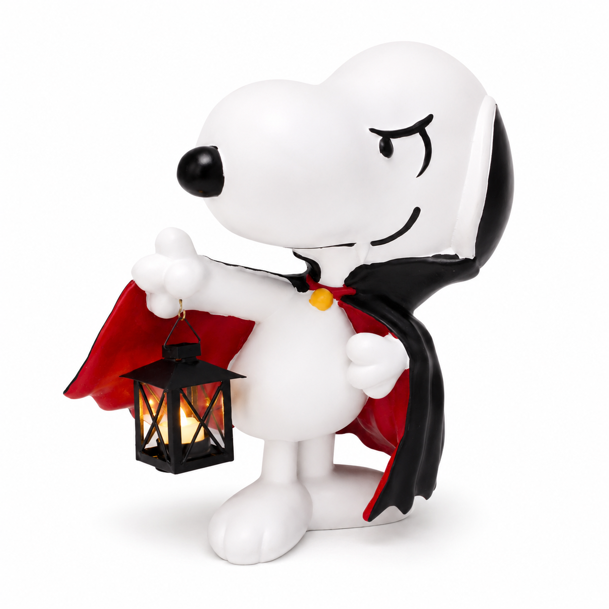 Peanuts Vampire Snoopy 17-Inch LED Lighted Halloween Porch Greeter Decor