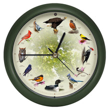 Load image into Gallery viewer, Limited Edition 20th Anniversary Singing Bird Clock, 8 Inch
