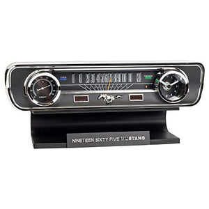 Ford 1965 Mustang Dashboard Tabletop Thermometer Sound Clock