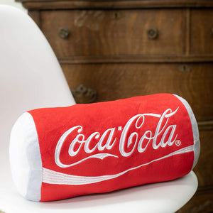Coca Cola Classic Red Soda Can 13 Inch Plush Polyester Throw Pillow