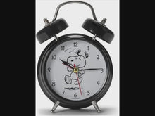 Load and play video in Gallery viewer, The Original Snoopy Peanuts Wacky Waker Alarm Clock

