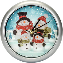 Load image into Gallery viewer, Mark Feldstein Snow Family Generation II Clock

