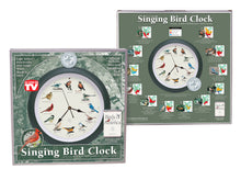 Load image into Gallery viewer, The Original Singing Bird Clock, 25th Anniversary Edition, 13&quot;
