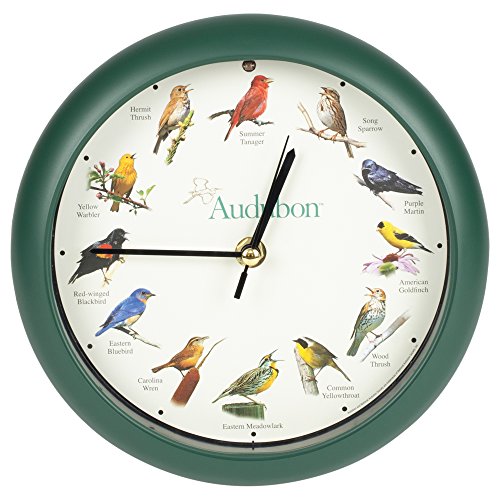 Audubon Society Singing Bird Clock, 8