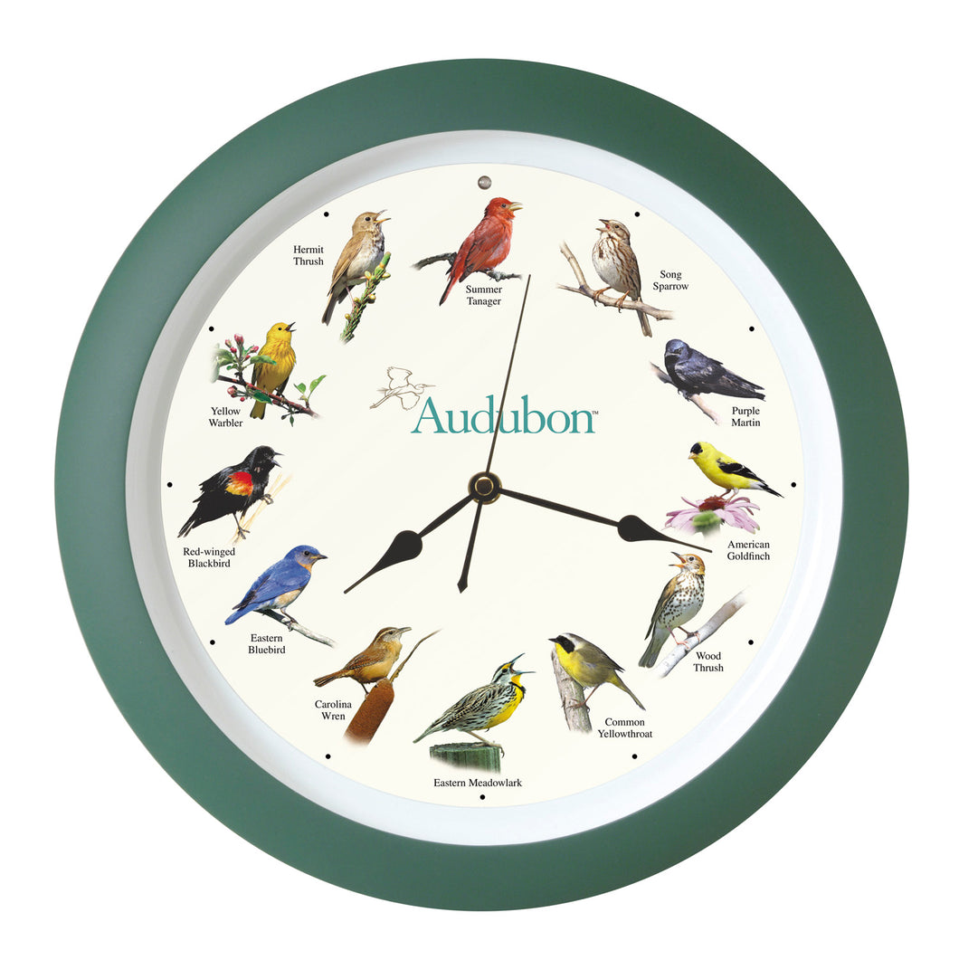 Audubon Society Singing Bird Clock, 13